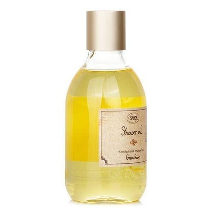 Sabon Duschöl - Grüne Rose (Plastikflasche) 300ml/10,5oz