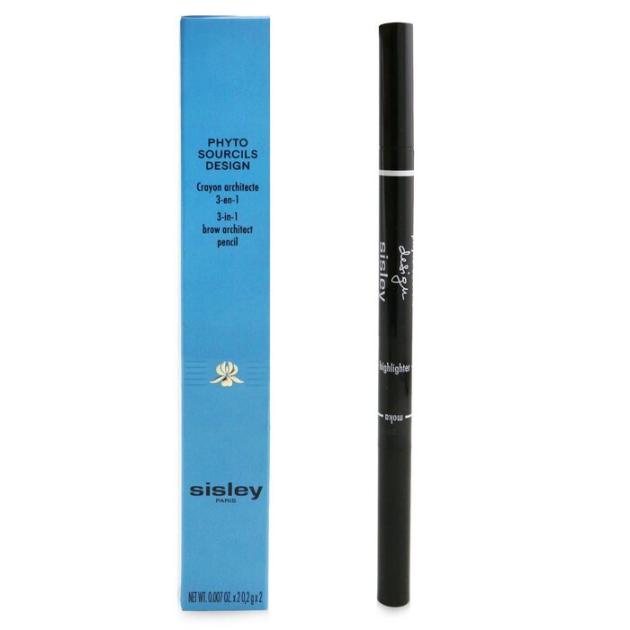 Sisley Phyto Sourcils Design 3 in 1 Brow Architect Pencil - Nr. 4 Moka 2x 0,2 g/0,007 oz