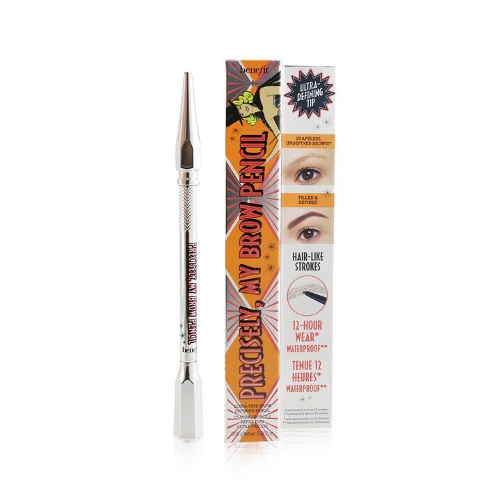 Benefit Precisely My Brow Pencil (Ultrafeiner Augenbrauenstift) – Nr. 3,75 (Warm Mittelbraun) 0,08 g/0,002 oz
