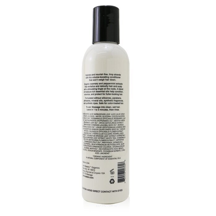 John Masters Organics Conditioner für feines Haar mit Rosmarin und Pfefferminze, 236 ml