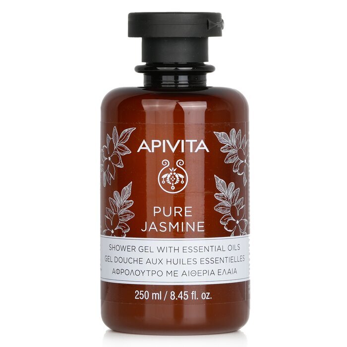 Apivita Pure Jasmine Duschgel mit ätherischen Ölen 250ml