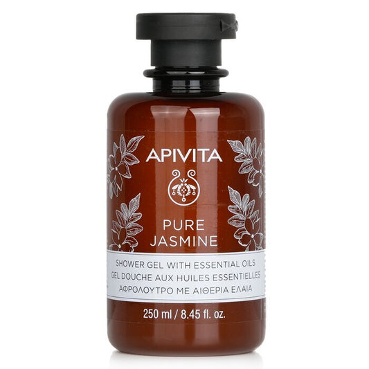 Apivita Pure Jasmine Duschgel mit ätherischen Ölen 250ml