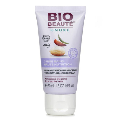 Bio Beaute By Nuxe High-Nutrition Handcreme mit natürlicher Cold Cream (für trockene bis sehr trockene Hände) 50ml/1,5oz