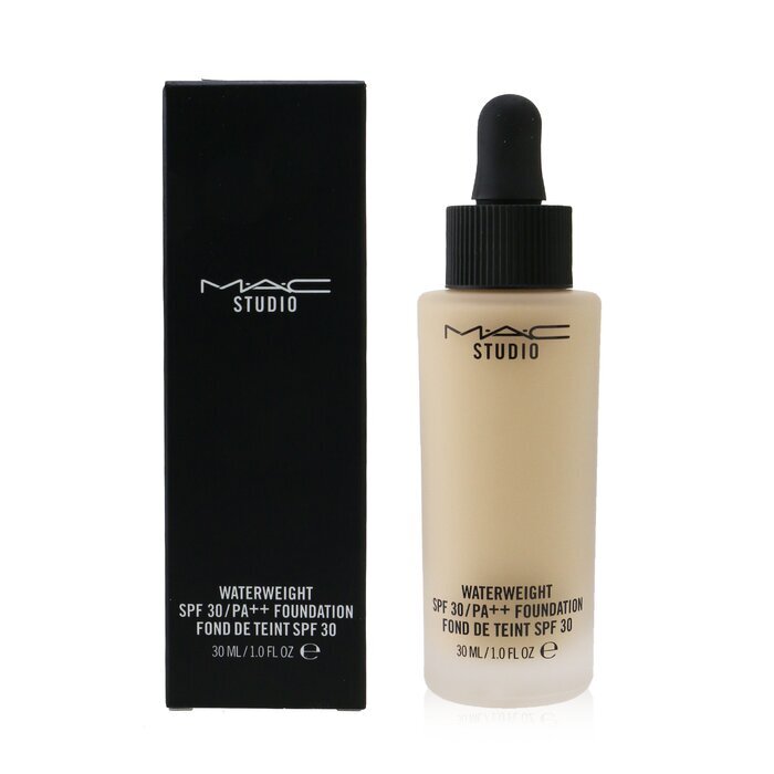 MAC Studio Waterweight Foundation SPF 30 – Nr. NC25 (Hell mit goldenem Pfirsich-Unterton) 30 ml/1 oz