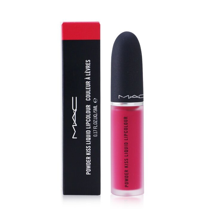 MAC Powder Kiss Flüssiger Lippenstift – Nr. 984 Billion $ Smile, 5 ml/0,17 oz