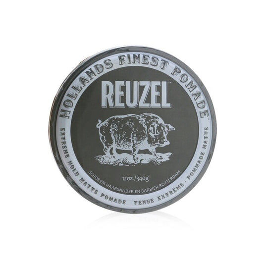 Reuzel Extreme Hold Matte Pomade (extremer Halt, kein Glanz, wasserlöslich) 340 g/12 oz