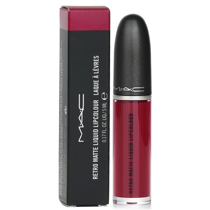 MAC Retro Matte Liquid Lipcolour - Nr. 102 Dance With Me (Deep Cranberry Red) (Matt) 5ml/0,17oz