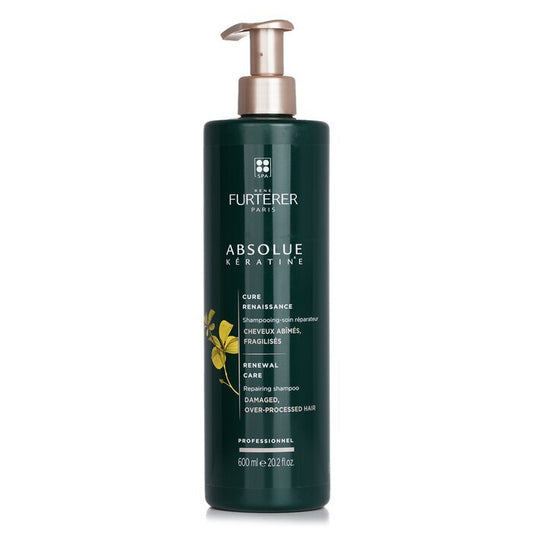 Rene Furterer Absolue Kèratine Renewal Care Repairing Shampoo - Geschädigtes, überstrapaziertes Haar (Salonprodukt) 600ml/20.2oz