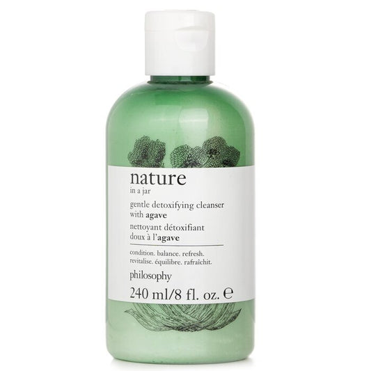 Philosophy Nature In A Jar Sanftes Entgiftungsreinigungsmittel mit Agave, 240 ml