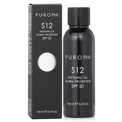 PUROPHI S12 Enzymatisches Öl Global Protection SPF 20 (wasserfest) 100ml/3,4oz