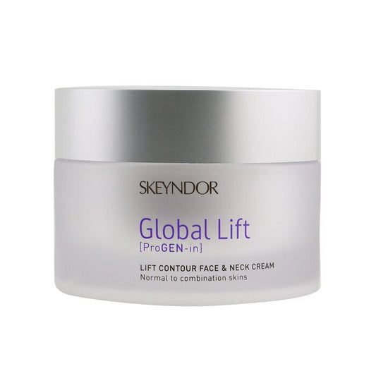 SKEYNDOR Global Lift Contour Gesichts- und Halscreme – Normale bis Mischhaut, 50 ml