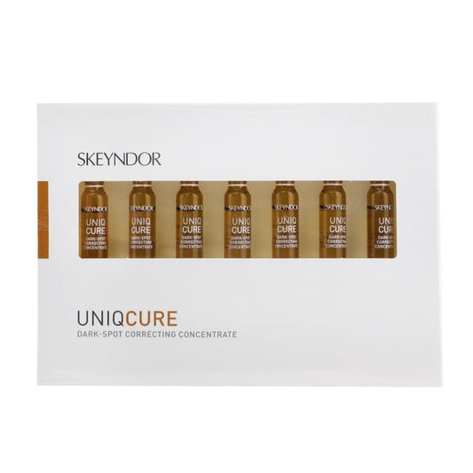 SKEYNDOR Uniqcure Dark-Spot Correcting Concentrate (Für Haut mit mäßigen dunklen Flecken, dunkle Haut und gelbliche Haut) 7x2ml/0,068oz