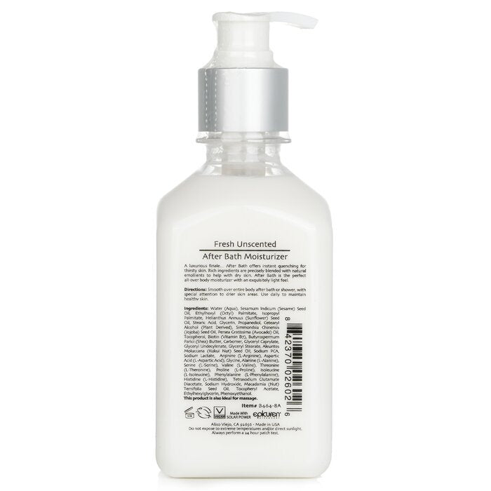 Epicuren Feuchtigkeitscreme nach dem Bad – Frisch, ohne Duft, 236 ml