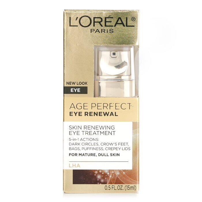 L'Oreal Age Perfect Eye Renewal – Hauterneuernde Augenbehandlung – Für reife, stumpfe Haut, 15 ml