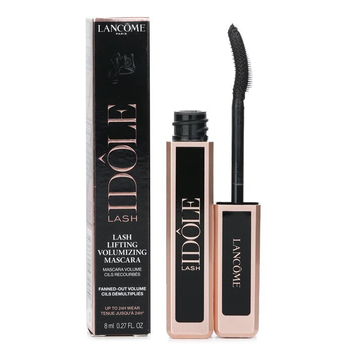 Lancome Lash Idole Wimperntusche zum Wimpernlifting und Volumengeben – Nr. 01 glänzendes Schwarz, 8 ml