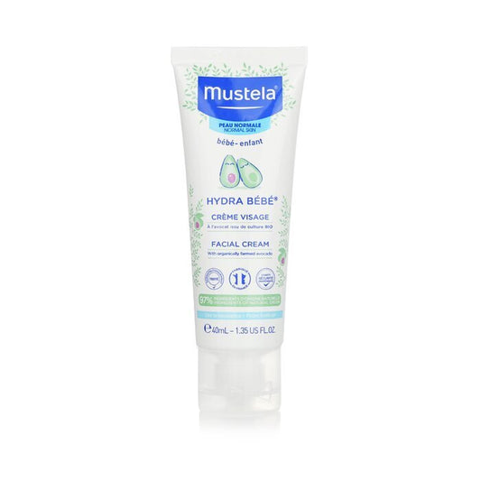 Mustela Hydra-Bebe Gesichtscreme mit Bio-Avocado - Normale Haut 40ml/1,35oz