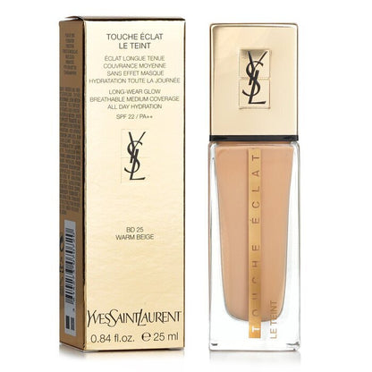 Yves Saint Laurent Touche Eclat Le Teint Long Wear Glow Foundation SPF22 – # BD25 Warm Beige 25 ml/0,84 oz