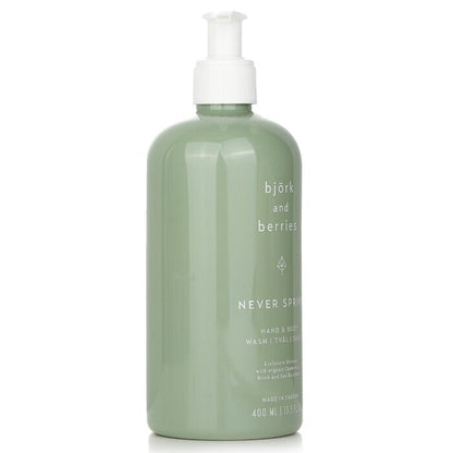 Bjork &amp; Berries Never Spring Hand- und Körperwaschmittel, 400 ml