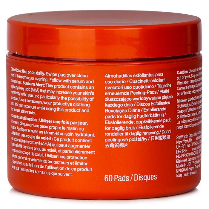 StriVectin Advanced Resurfacing Daily Reveal Peeling-Pads, 60 Pads