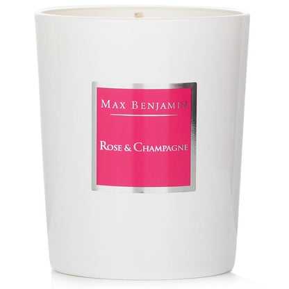 Max Benjamin Kerze - Rose &amp; Champagner 190g/6,5oz
