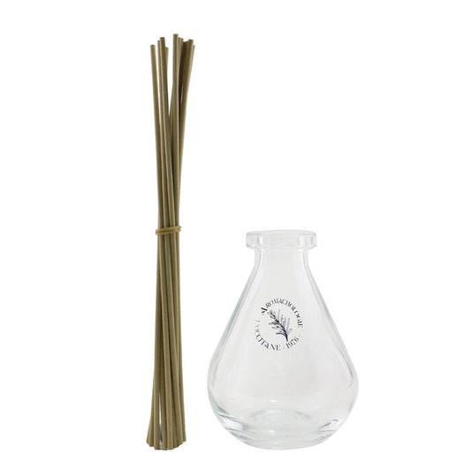 L'Occitane Home Parfümdiffusor - Tropfenform (Glasflasche und Stäbchen) 1 Stück