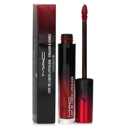 MAC Love Me Liquid Lipcolour – Nr. 493 E For Effortless (Deep Burgundy Red) 3,1 ml/0,1 oz