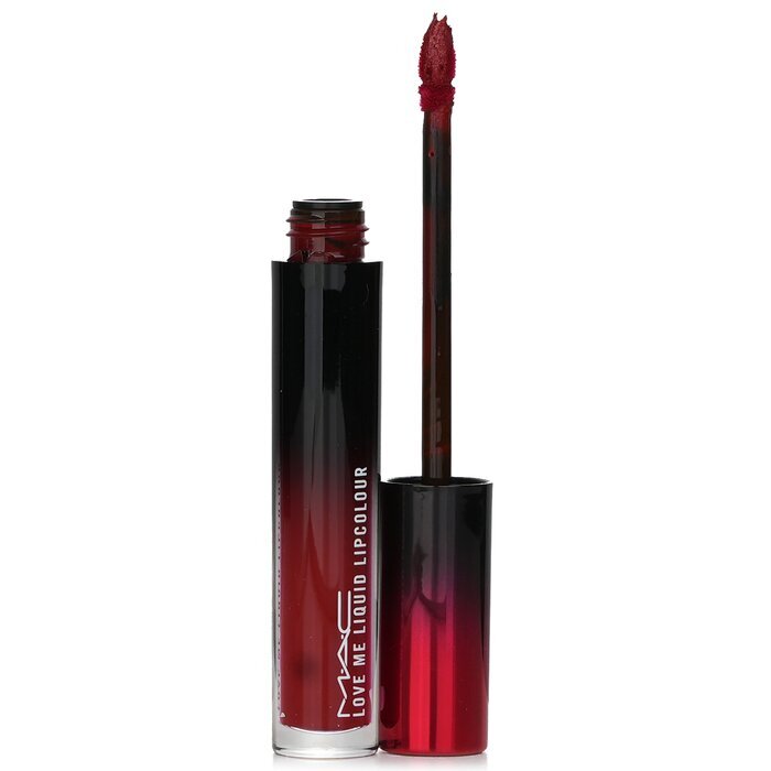 MAC Love Me Liquid Lipcolour – Nr. 493 E For Effortless (Deep Burgundy Red) 3,1 ml/0,1 oz