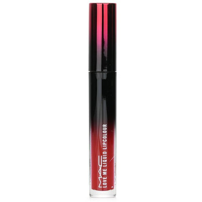 MAC Love Me Liquid Lipcolour – Nr. 493 E For Effortless (Deep Burgundy Red) 3,1 ml/0,1 oz