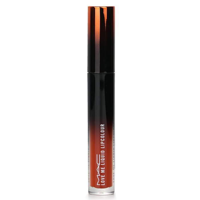 MAC Love Me Flüssiger Lippenstift – Nr. 487 My Lips Are Insured (Intensives Burnt Orange) 3,1 ml/0,1 oz
