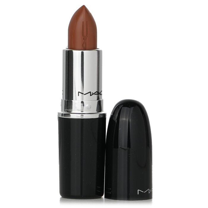 MAC Lustreglass Lippenstift – 555 Femmomenon (Mittelton Karamell Nude) 3 g