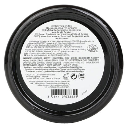Melvita L'Argan Bio Schmelzendes Körperpeeling mit Arganöl 150g/5oz