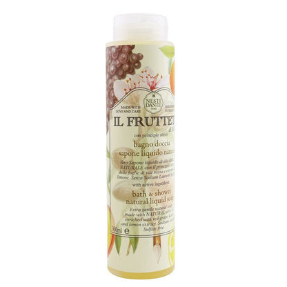 Nesti Dante IL Frutteto Bad &amp; Dusche Natürliche Flüssigseife mit roten Weinblättern und Zitronenextrakt 300ml/10,2oz