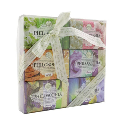 Nesti Dante Philosophia The Collection Seifenset: (Lift + Breeze + Detox + Scrub + Collagen + Cream) 6x 150g/5,3oz