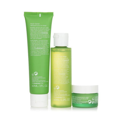 Ole Henriksen Balance It All Oil Control &amp; Porenverfeinerndes Set: Reiniger 60 ml + Toner 65 ml + Feuchtigkeitscreme 15 ml, 3-tlg.
