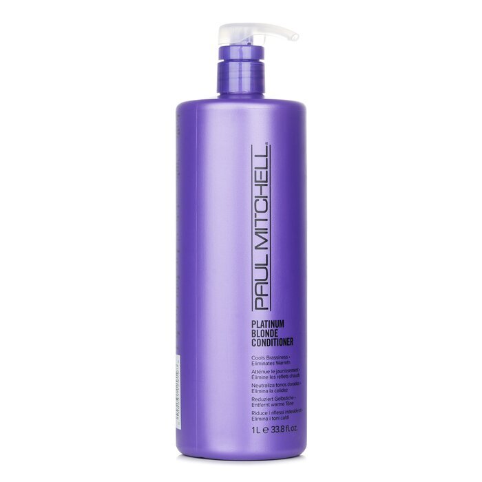 Paul Mitchell Platinum Blonde Conditioner (Cools Brassiness - Eliminates Warmth) 1000ml