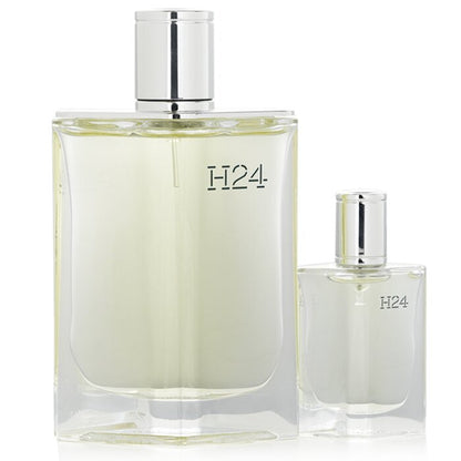 Hermes H24 Coffret: Eau De Toilette Spray 100ml + Eau De Toilette Spray 12.5ml 2pcs