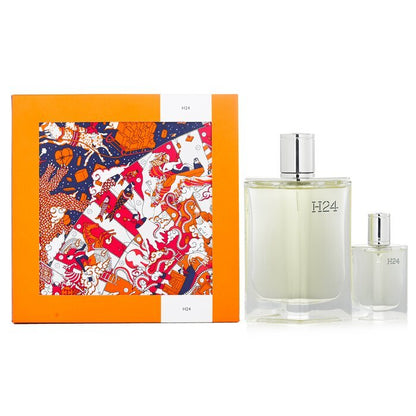 Hermes H24 Coffret: Eau De Toilette Spray 100ml + Eau De Toilette Spray 12.5ml 2pcs