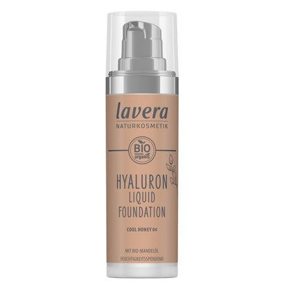 Lavera Hyaluron Liquid Foundation - Nr. 04 Cool Honey 30ml/1oz