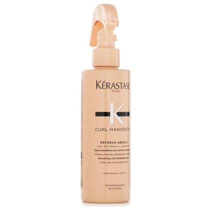 Kerastase Curl Manifesto Refresh Absolu Second Day Curl Erfrischungsspray (für lockiges, sehr lockiges und krauses Haar) 190ml/6,4oz