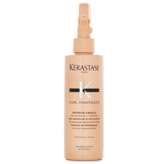 Kerastase Curl Manifesto Refresh Absolu Second Day Curl Erfrischungsspray (für lockiges, sehr lockiges und krauses Haar) 190ml/6,4oz