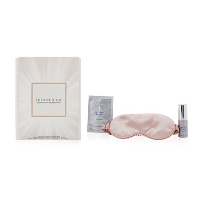 Skin Medica Instant Bright Eye Essentials Set: Instant Bright Augencreme 14,2 g + Instant Bright Augenmasken 6 x 2,34 g + Schlafmaske 1 Stück 3-teilig