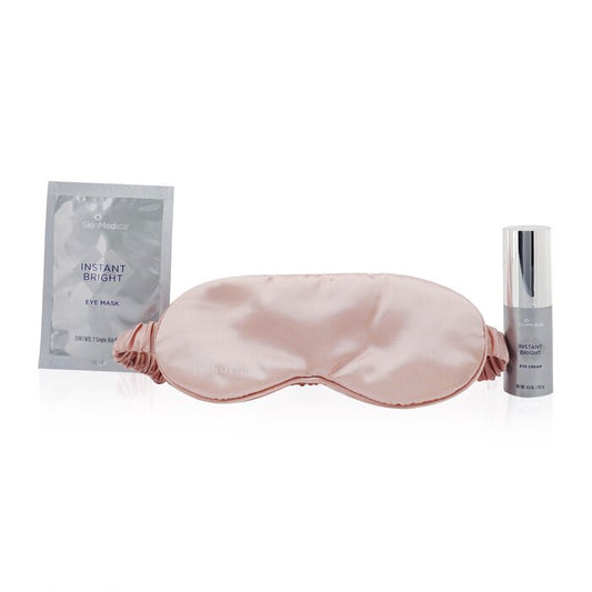 Skin Medica Instant Bright Eye Essentials Set: Instant Bright Augencreme 14,2 g + Instant Bright Augenmasken 6 x 2,34 g + Schlafmaske 1 Stück 3-teilig