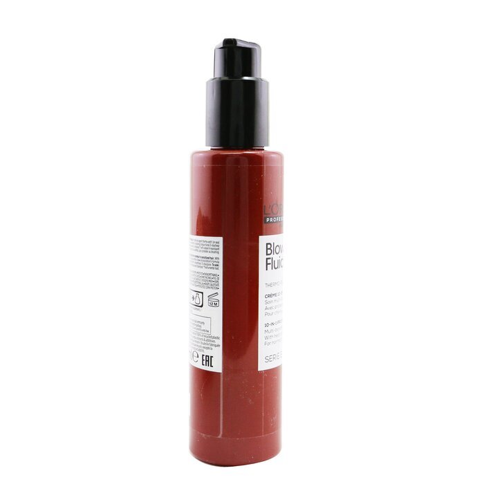 L'Oreal Professionnel Serie Expert - Blow-Dry Fluidifier Thermo-Reactive Agent 10 in 1 Professionelle Creme (Normol für sensibilisiertes Haar) 150ml/5.1oz