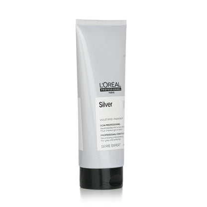 L'Oreal Professionnel Serie Expert – Silberviolett-Farbstoffe + Magnesium-neutralisierender und aufhellender Conditioner (für graues und weißes Haar) 200 ml/6,7 oz