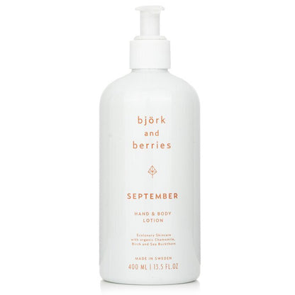 Bjork &amp; Berries September Hand- und Körperlotion 400 ml