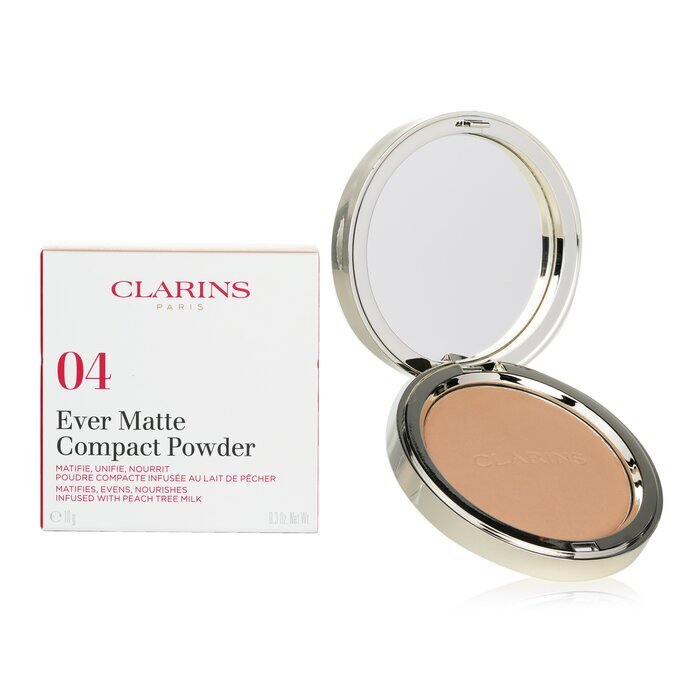 Clarins Ever Matte Kompaktpuder – Nr. 04 Medium, 10 g