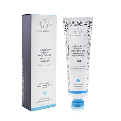 Drunk Elephant Umbra Sheer Physical Daily Defense Schutz LSF 30, 90 ml