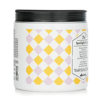 Davines The Spotlight Circle Shine Boosting Hair Mask (Salon Size) 750ml