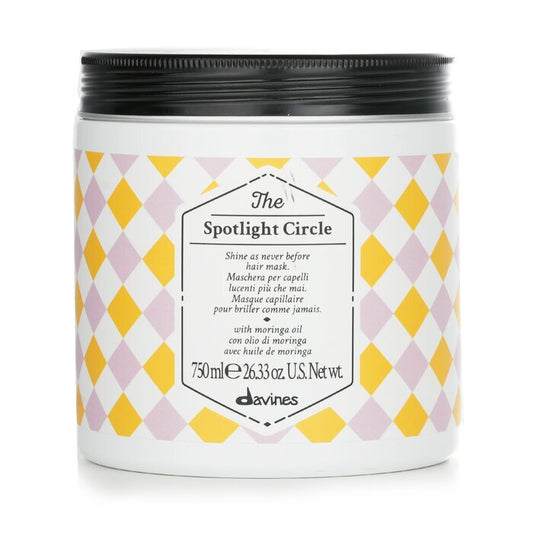Davines The Spotlight Circle Shine Boosting Hair Mask (Salon Size) 750ml
