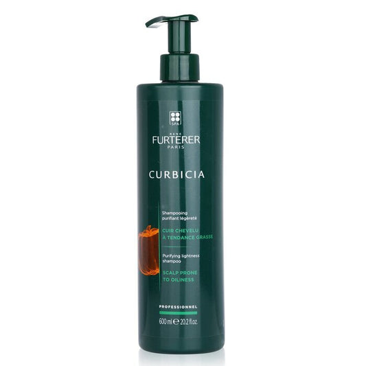 Rene Furterer Curbicia Purifying Lightness Shampoo – Kopfhaut, die zu Fettigkeit neigt (Salongröße) 600 ml/20,2 oz